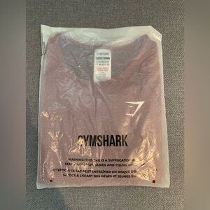 NEW Gymshark Womens Vital Seamless 2.0 Crop Top Brick Red Marl - Size MEDIUM
